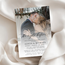 Le dîner de répétition de mariage photo la veille