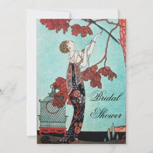 INVITATION LE FLIGHTY BIRD FÊTE DES MARIÉES PARTY