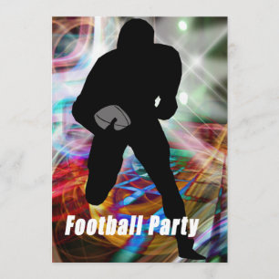 Invitation Le football allume la partie