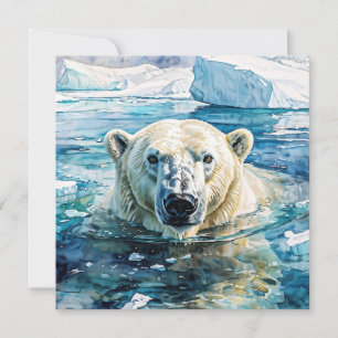 Invitation Le Gardien des glaces attentif