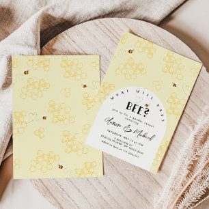 Invitation Le genre d'abeilles révèle l'invitation. Que sera