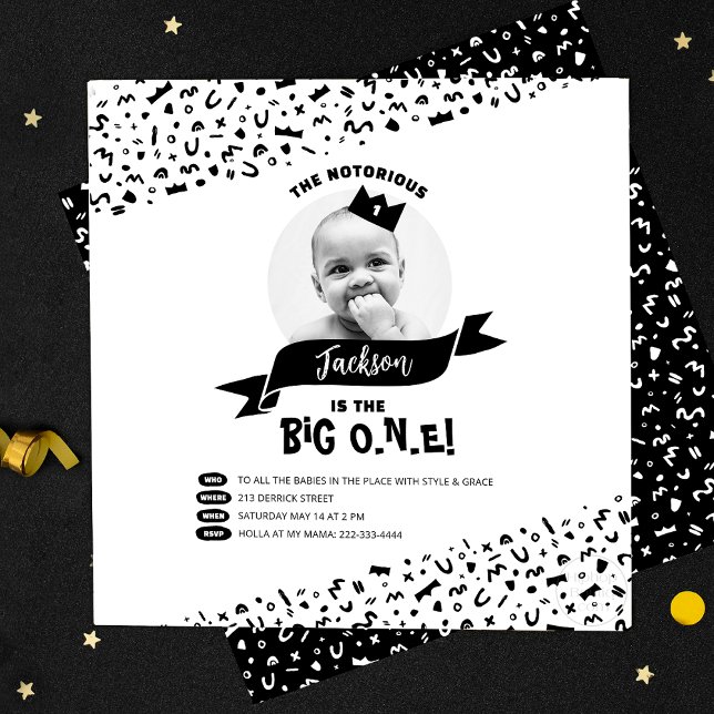 Invitation Le Grand Anniversaire, Hip hop notoire des années  (Créateur téléchargé)