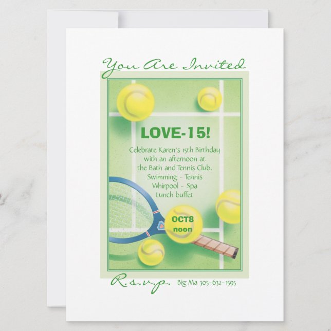 Invitation Le Jeu animé © (Devant)