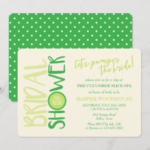 Invitation Le jour   de spa nous a laissés choyer la Fête de