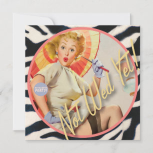 Invitation Le kitsch Bitsch : Ne pas épouser encore !