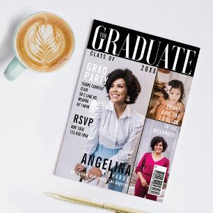 Invitation Le magazine tendance Graduate Couverture 3 Photo G