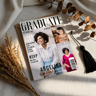 Invitation Le magazine tendance Graduate Couverture 3 Photo G