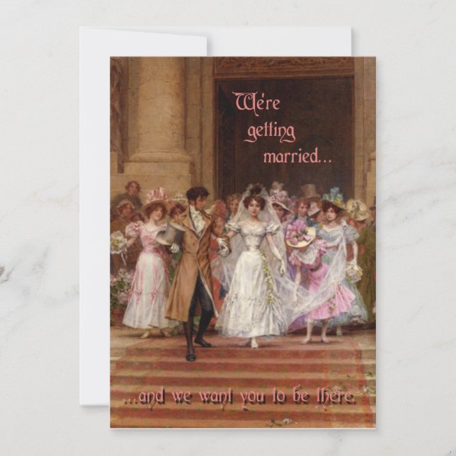 Invitation Le Mariage (Devant)