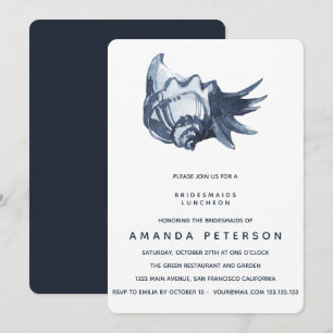 Invitation Le Mariage du déjeuner des serveuses du Blue Seash