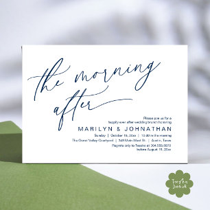 Invitation Le Matin Après, Heureusement Jamais Après Brunch