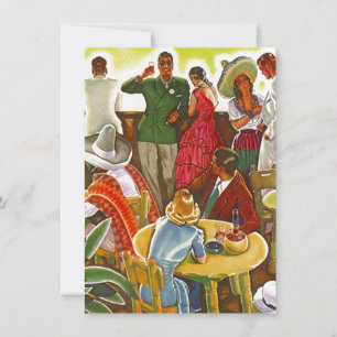 Invitation Le Mexique au sud du parti frontalier vide Invitat