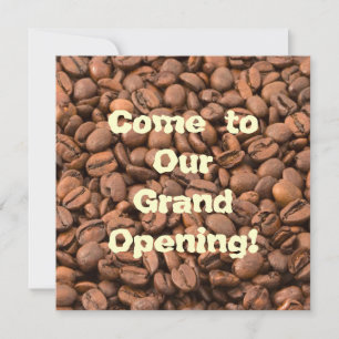 Invitation Le nectar de café des dieux !