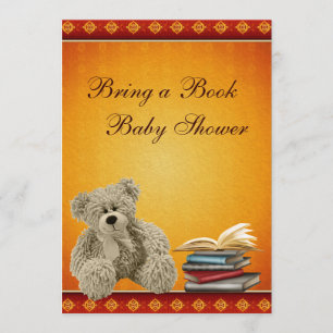 Invitation Le neutre mignon de nounours apportent un baby
