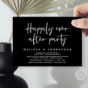 Invitation Le Pays des merveilles romantique Joyeusement Aprè