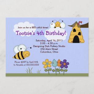 Invitation Le pays gaffent l'invitation d'anniversaire de