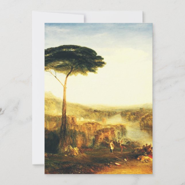 Invitation Le pèlerinage de Childe Harold par Joseph Turner (Devant)