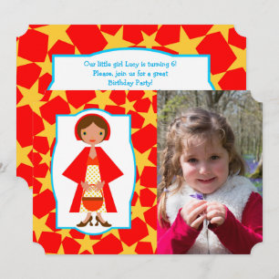 Invitation Le Petit Chaperon Rouge