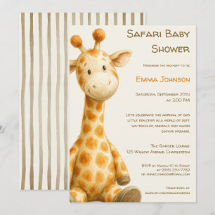 Invitation Le Petit Explorateur Fête de Naissance des Amis