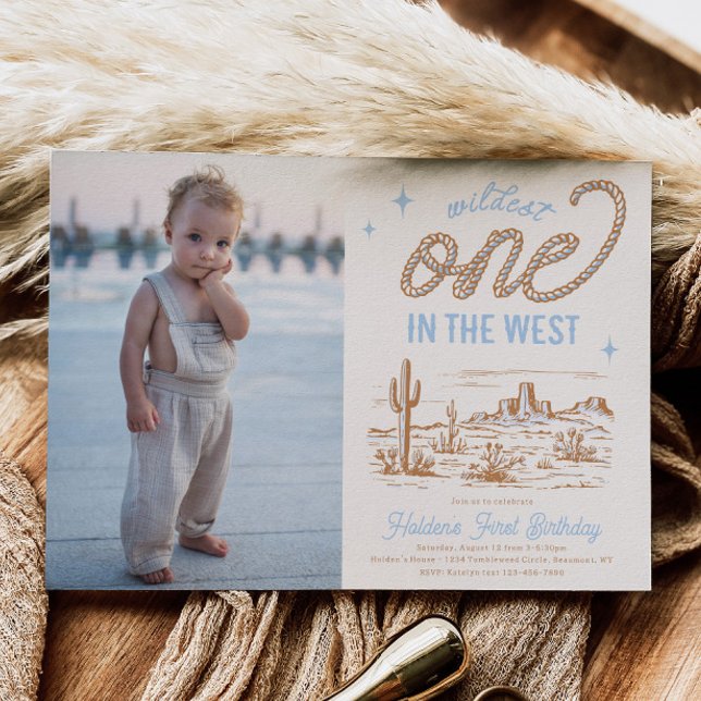 Invitation Le plus sauvage de l'Occident (Créateur téléchargé)