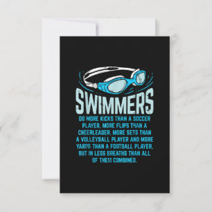 Invitation Le Poison de Swimming Lover
