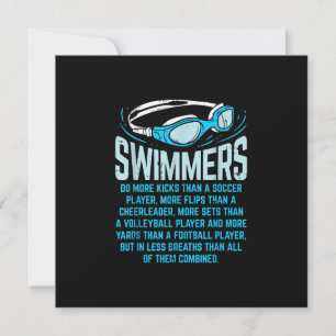 Invitation Le Poison de Swimming Lover