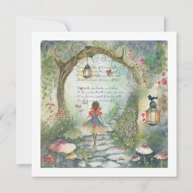 Invitation Le portail des rêves de Lumina (Devant)