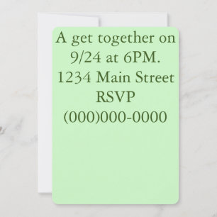 Invitation Le poseur