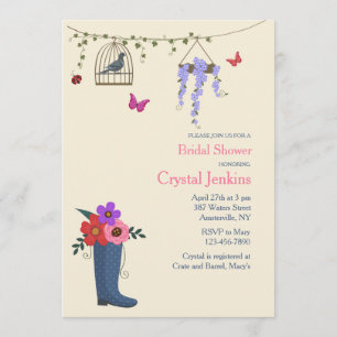 Invitation Le Printemps est là