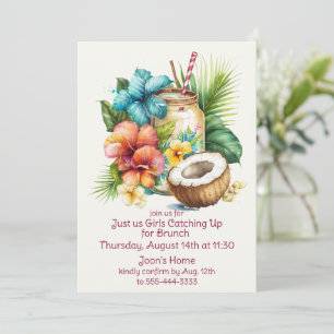 Invitation Le rassemblement des femmes