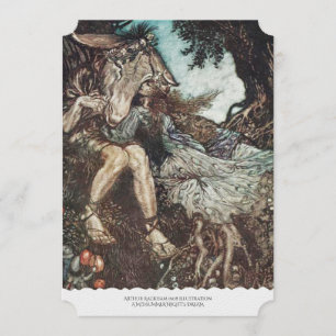 Invitation Le rêve d'une nuit d'été