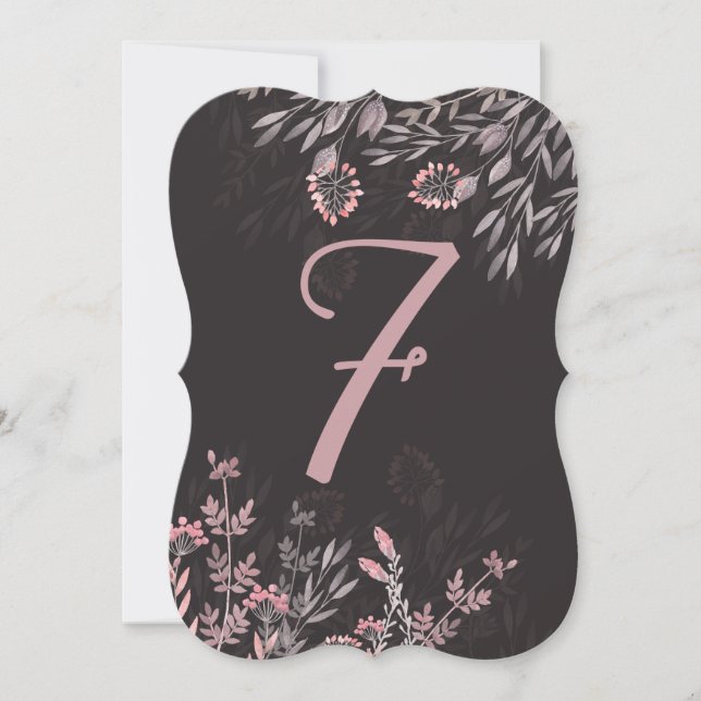 Invitation Le rêve d'une nuit d'été Tableau 7 Double face (Devant)