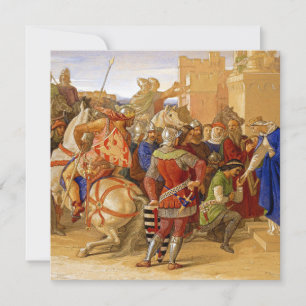 Invitation Le roi Arthur et les chevaliers de la table ronde