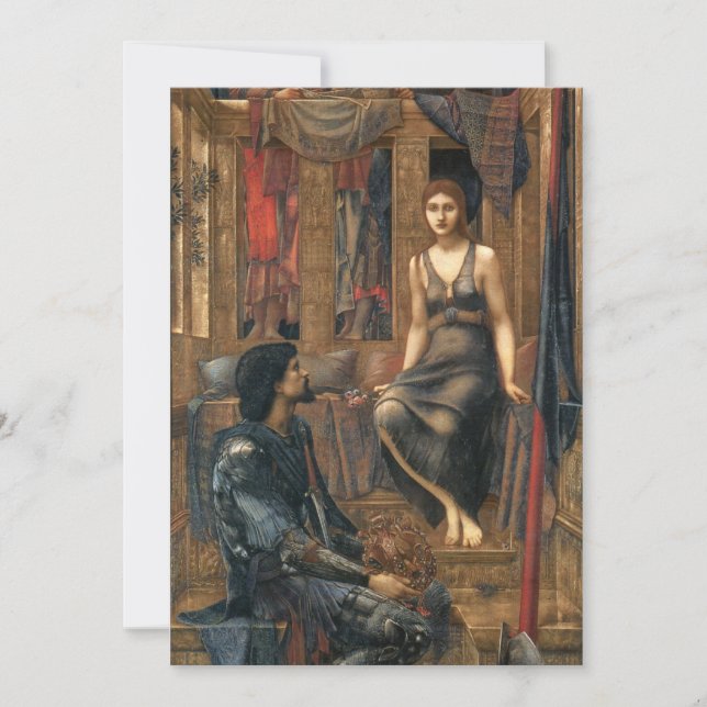 Invitation Le roi Cophetua et la servante mendiante (Devant)