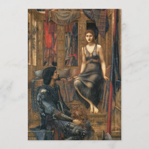 Invitation Le roi Cophetua et la servante mendiante