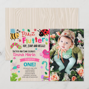 Invitation Le rose de fille d'invitation d'anniversaire