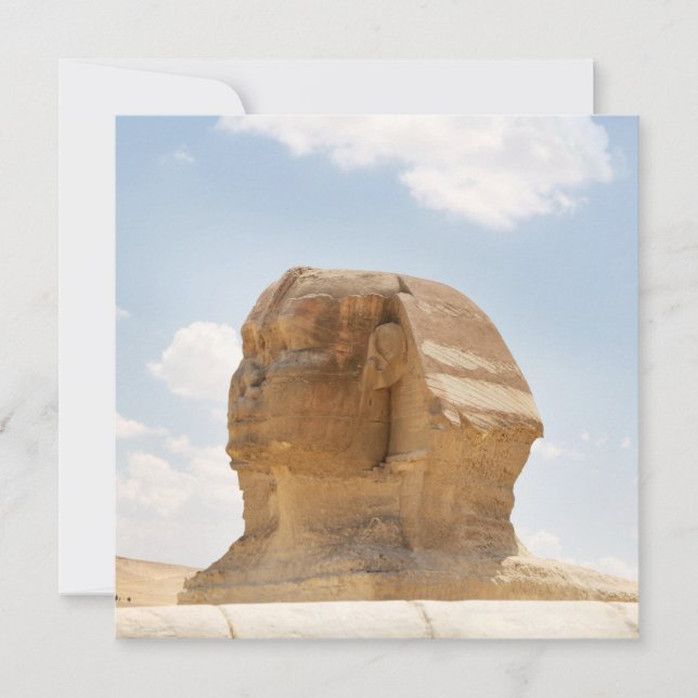 Invitation Le sphinx (Devant)