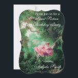 Invitation LE SWING, SWEET 16 FÊTE Fuchsia<br><div class="desc">Chef-d'oeuvre de Jean - Honoré Fragonard 1767-1768,  vif,  romantique et joyeux,  huile sur toile .Peinture numérique et réélaboration par Bulgan Lumini . com</div>