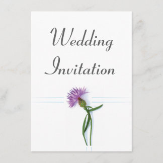 Invitation Le traditionnel écossais et le celtique Mariage ch