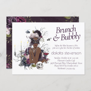 Invitation Le Vampiress   Moody Gothic Champagne Brunch