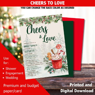 Invitation LeahG encourage à aimer le Mariage de la Fête des