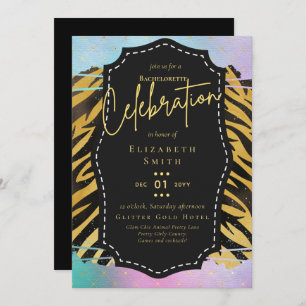 Invitation LeahG Jolie fille Posters de animaux de Glam Bache