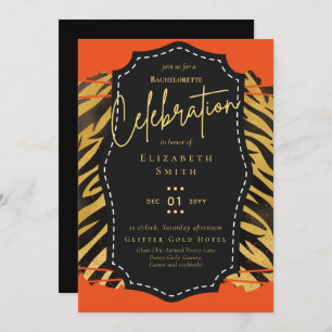 Invitation LeahG Jolie fille Posters de animaux de Glam Bache