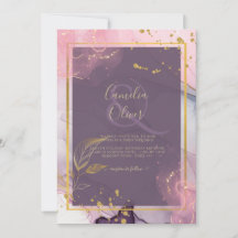 LeahG® Lavender INK Mauve Purple Mariage or