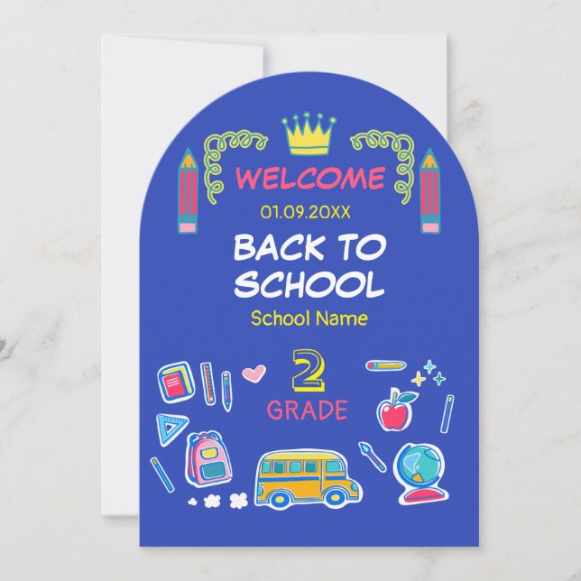 Invitation L'école c'est cool, reprenons le contrôle de la de (Devant)