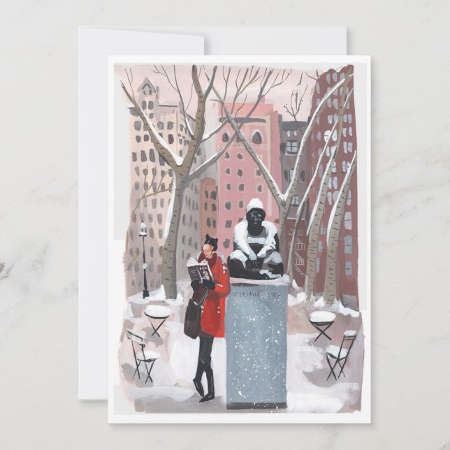 Invitation Lecture avec Gertrude | Bryant Park, NYC (Devant)