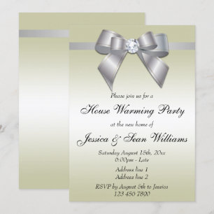 Invitation L'Élégante Soie de la Maison de Bow