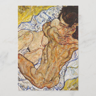 Invitation L'Embrace Egon Schiele