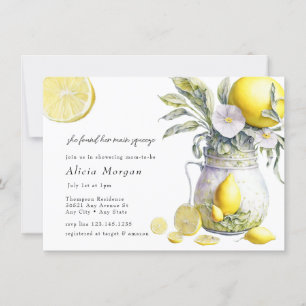 Invitation Lemon Fête de mariage Citrus