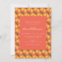 Lemons Vintage d'Été dans un Mariage Orange