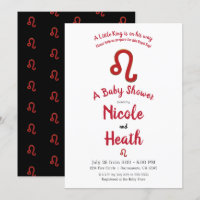LÉO Zodiaque Juillet Août Astrologie Baby Shower